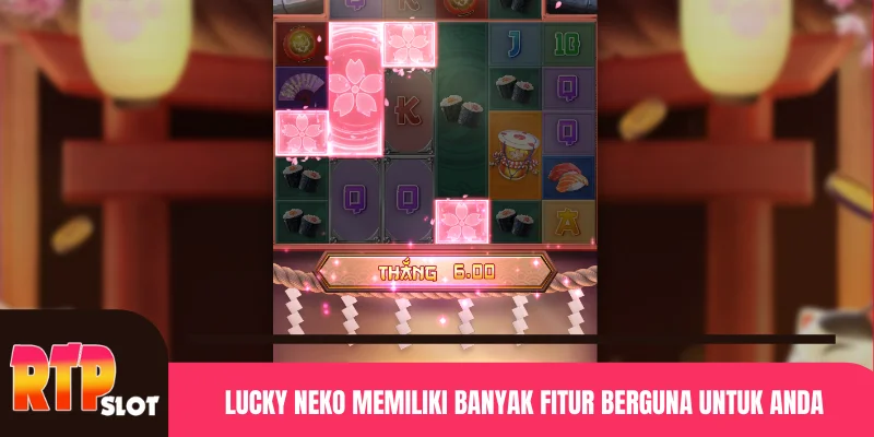 Lucky Neko memiliki banyak fitur berguna untuk Anda