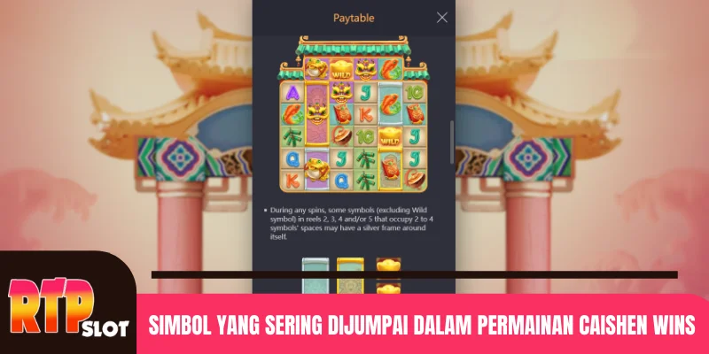 Simbol yang sering dijumpai dalam permainan Caishen Wins